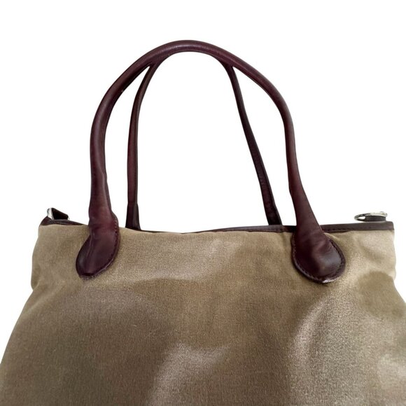 ONA Capri Camera Bag Leather Distressed Antique Cognac Leather Color Tote Bag - Picture 5 of 15